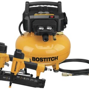 Bostitch 6-Gallon 150 PSI Portable Electric Air Compressor Dual-Tool Combo Kit