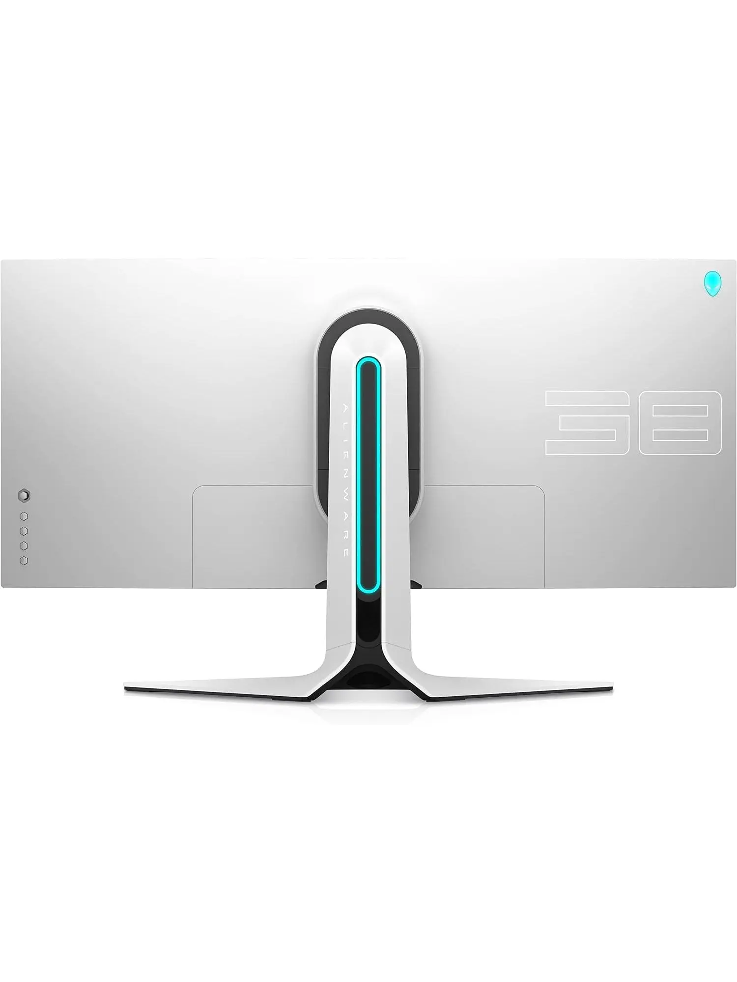 Ultrawide Curved Gaming Monitor 38 Inch, 144Hz Refresh Rate, 3840 x 1600 WQHD, IPS, NVIDIA, 1ms Response Time, 2300R Curvature, VESA Display HDR 600, AW3821DW – White