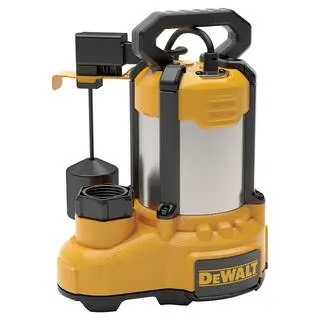 DEWALT 1 HP Stainless Steel And Cast Iron Submersible Sump Pump – DXWP62183