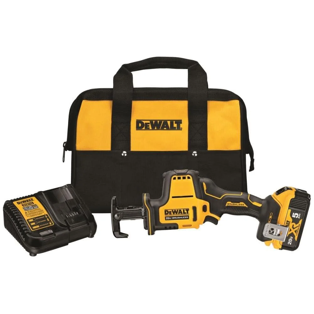 DEWALT 20V Max Cordless One-Handed Reciprocating Saw Kit – DCS369P1