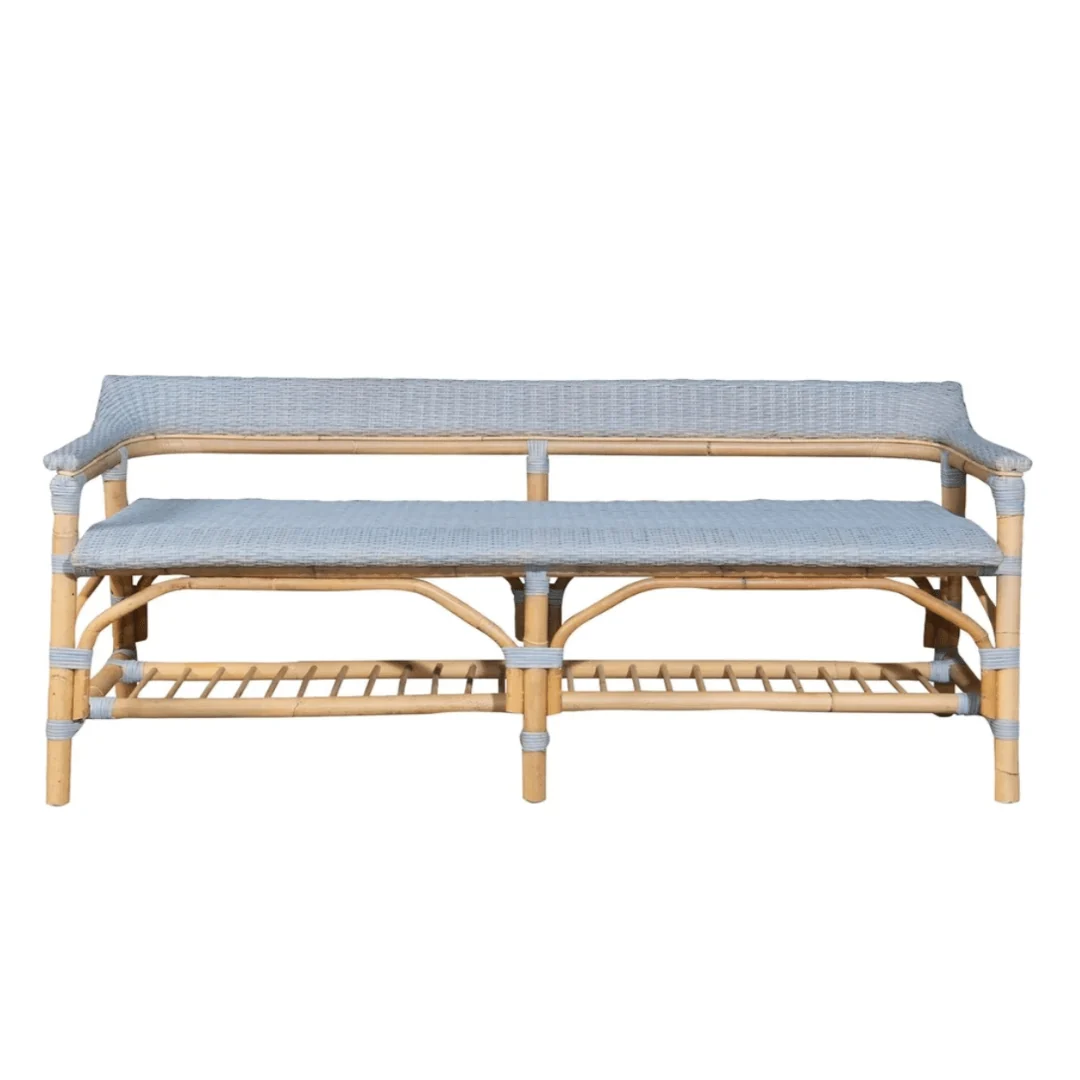 Lucco Natural Rattan Bench