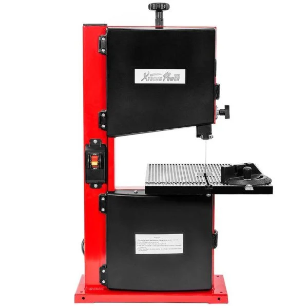 XtremepowerUS 9 in 3 Amp 2340 RPM Benchtop Wood Cutting Band Saw With Dust Collection Port – 46002-H1