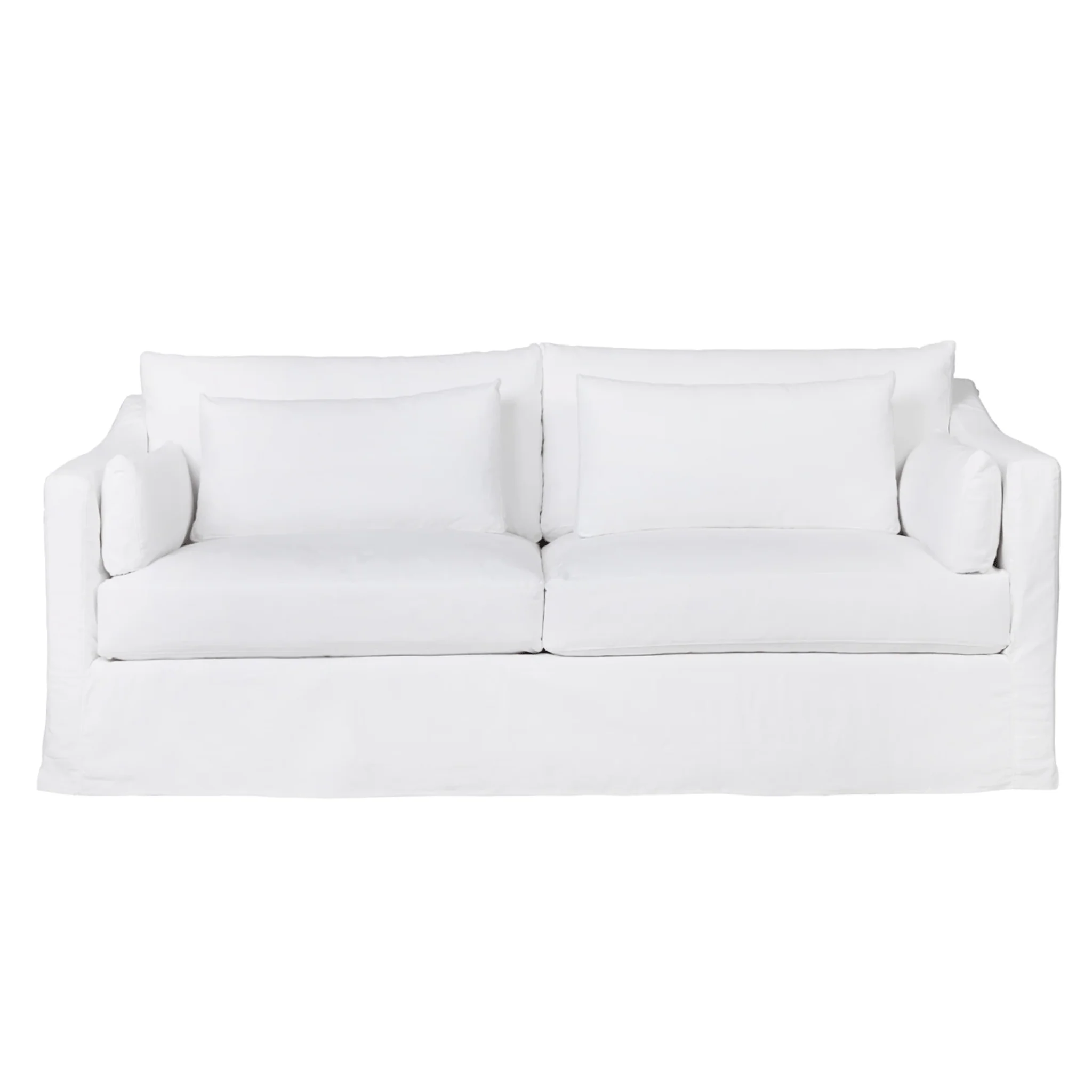 Maui Deluxe Slipcovered Fabric Sofa