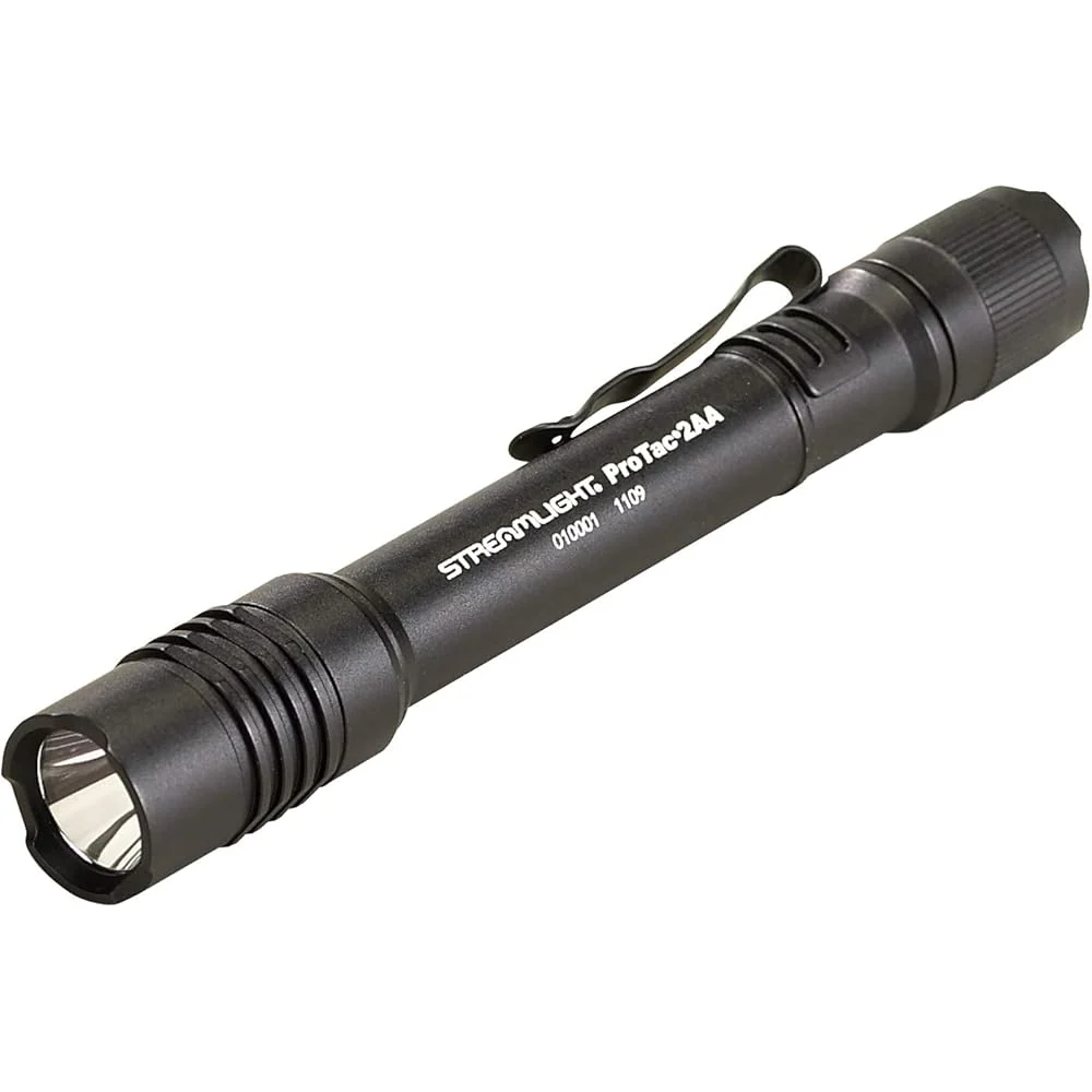 Streamlight ProTac 2AA-X Tactical Flashlight, 270 Lumens, Black – 88033