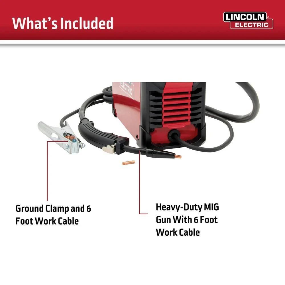 Lincoln Electric Weld-Pak 90i FC Flux-Cored Wire Feed Welder – K5255-1