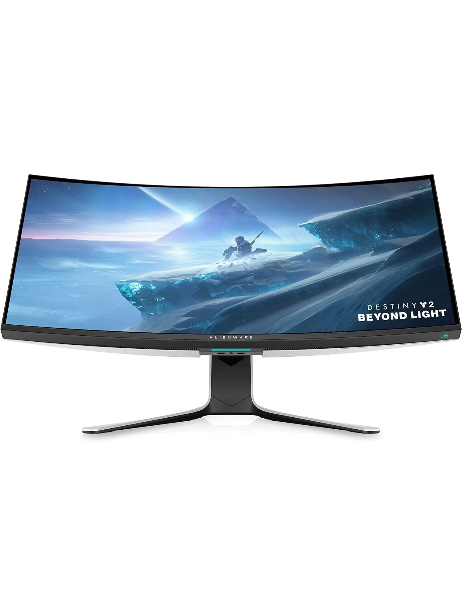 Ultrawide Curved Gaming Monitor 38 Inch, 144Hz Refresh Rate, 3840 x 1600 WQHD, IPS, NVIDIA, 1ms Response Time, 2300R Curvature, VESA Display HDR 600, AW3821DW – White