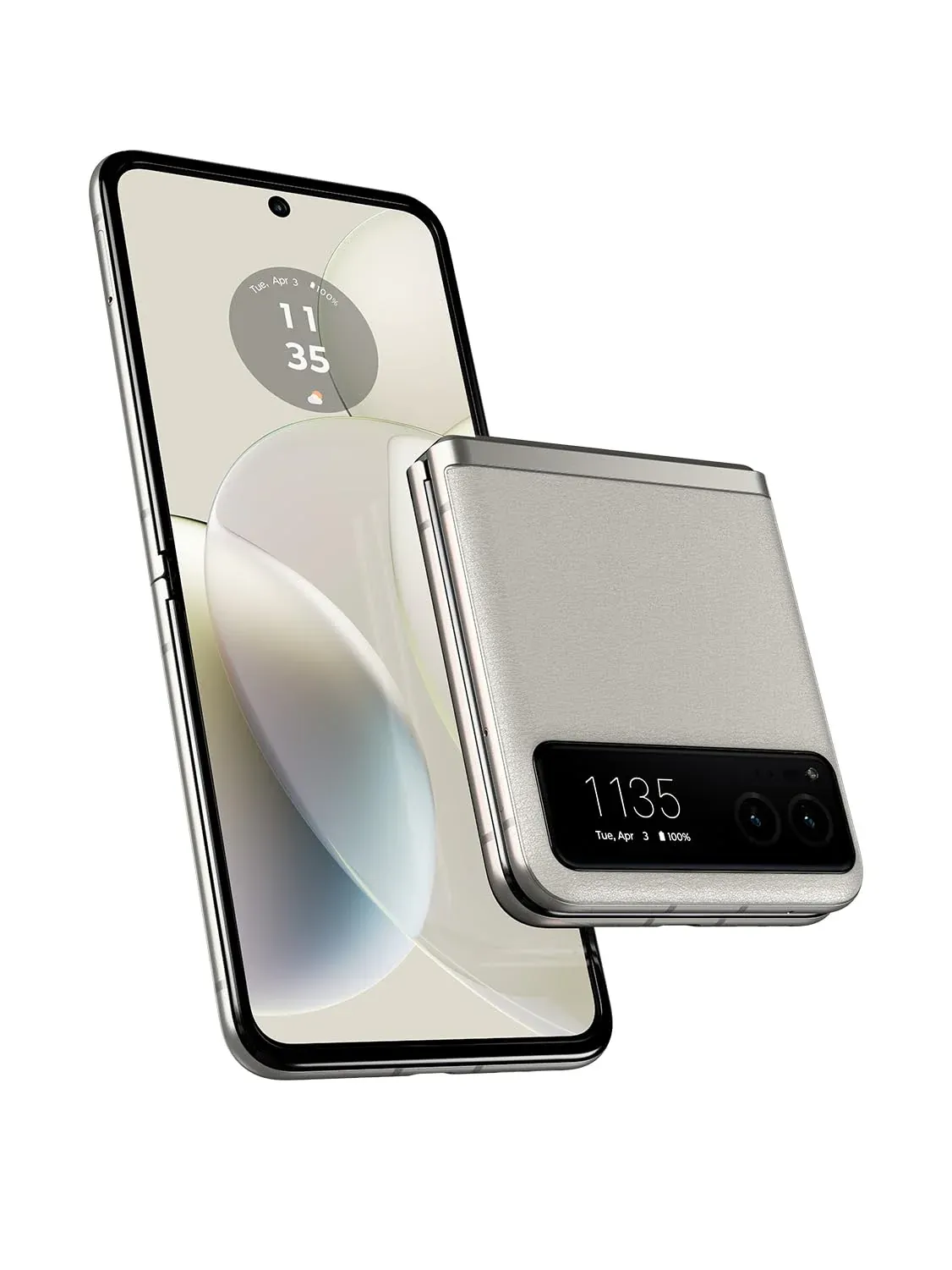 razr | 2023 | Unlocked | Made for US 8/128 | 32MP Camera | Vanilla Cream, 73.95 x 170.82 x 7.35mm