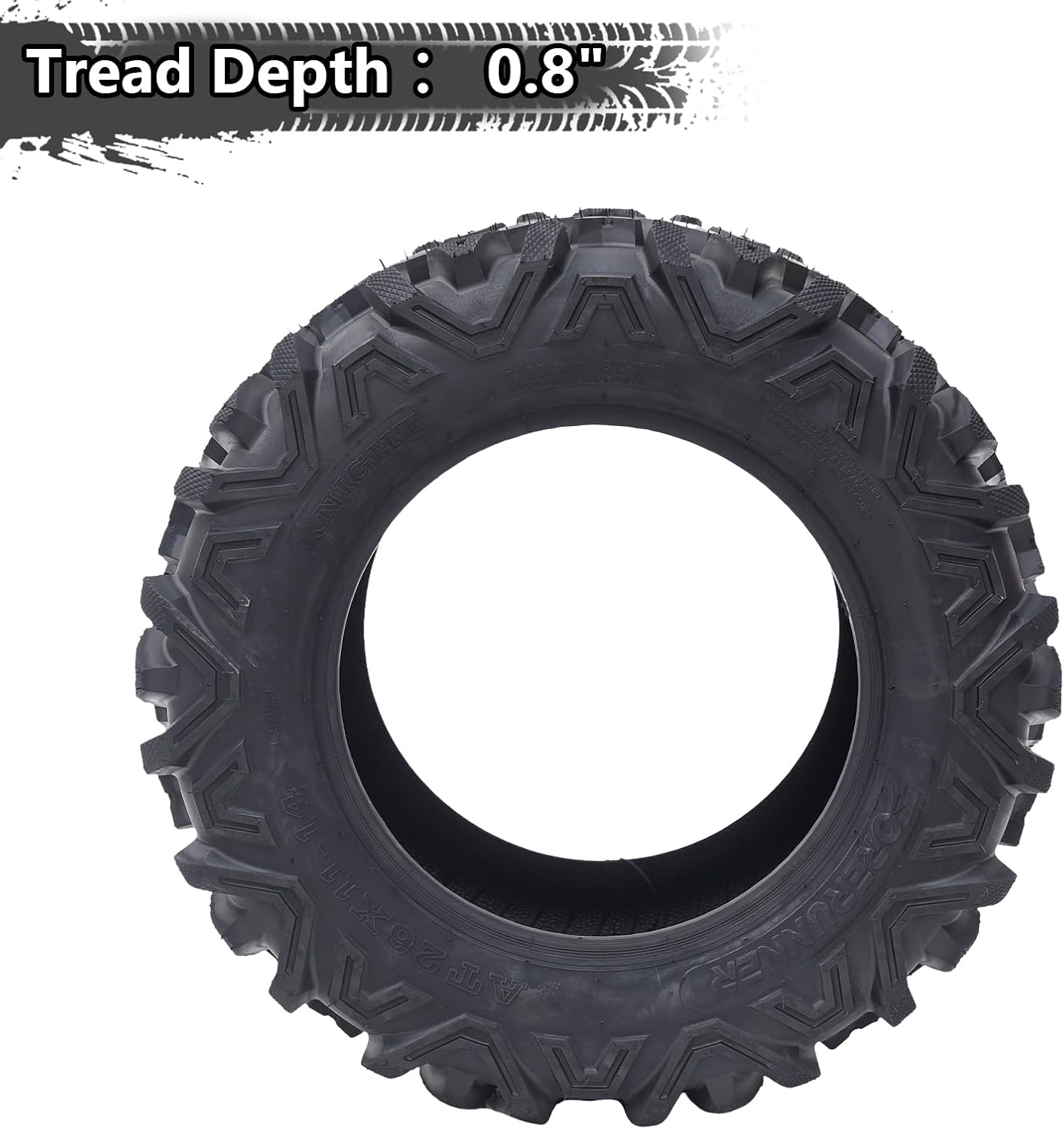 26×12-12 All-Terrain ATV/UTV Tires, Set of 2
