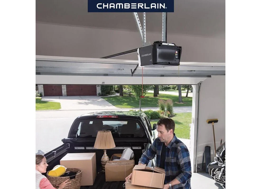 Chamberlain 0.5 HP Chain Drive Smart Garage Door Opener With 7 ft Rail – C2212T