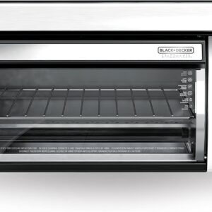 Under Counter Toaster Oven, Digital Controls, Black/Stainless Steel, Fits 9 Pizza or 4 Slices