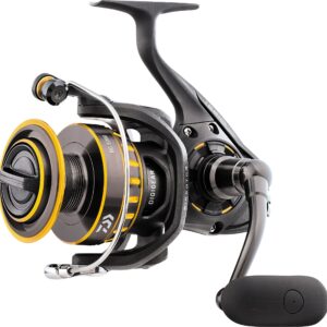 BG Spinning Reel Black Anodized Aluminum, Digigear System, Rotor, Waterproof Drag for Freshwater & Saltwater Fishing