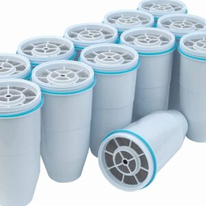ZeroWater Replacement Water Filters, 12 Pack, 5 Stage Ion Exchange